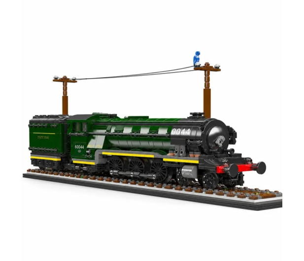 Mould King Klocki konstrukcyjne Lokomotywa parowa Flying Scotsman 1766 - 1551618 - zdjęcie 4